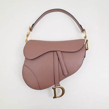 Dior Saddle Bag Original Leather Pink M0446 26cm