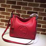 Gucci SOHO Tote Red 408825  - 1