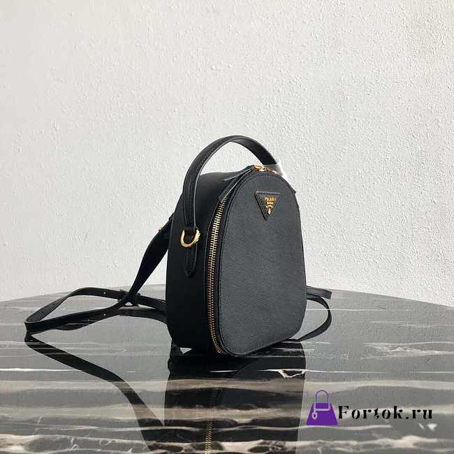 PRADA leather backpack Black 18cm - 1