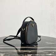 PRADA leather backpack Black 18cm - 1