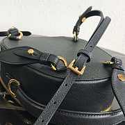 PRADA leather backpack Black 18cm - 5