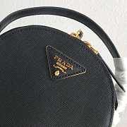 PRADA leather backpack Black 18cm - 3