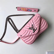 Louis Vuitton New Wave Chain Bag MM Pink M51498 25cm - 1