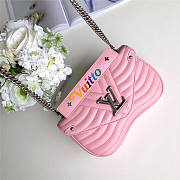 Louis Vuitton New Wave Chain Bag MM Pink M51498 25cm - 5