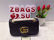 Gucci GG Leather Marmont 5598 22cm - 6
