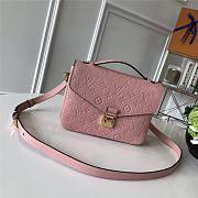 Fortok Louis Vuitton Pochette Metis Bag Pink 25cm - 1