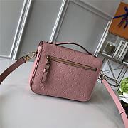 Fortok Louis Vuitton Pochette Metis Bag Pink 25cm - 5