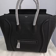 Celine Leather Mini Luggage 30cm - 4