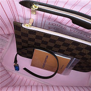 LOUIS VUITTON NEVERFULL MM Rose Ballerine 32cm  - 5