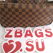 LOUIS VUITTON NEVERFULL MM Rose Ballerine 32cm  - 2