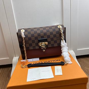 Louis Vuitton VAVIN PM Boxdeaux Damier Ebene Canvas N40109 25cm