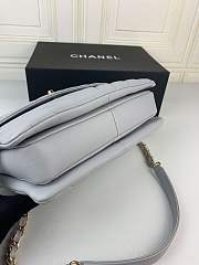 Chanel New Bright Handbag Gray Gold Hardware 25cm - 2