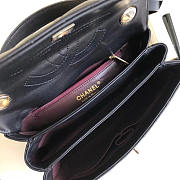 Chanel New Bright Handbag Black Gold Hardware 25cm - 3