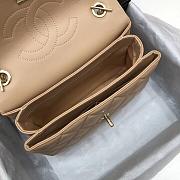 Chanel Shoulder Apricot Gold Hardware Bag 25cm - 3