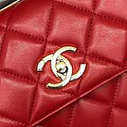 Chanel Shoulder Red Gold Hardware Bag 25cm  - 6
