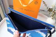 Louis Vuitton New Clutch Bag Blue - 6