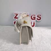 Chanel Bag Organ Bag Small Square Bag White  - 5