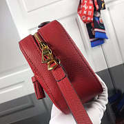 LOUIS VUITTON Saintonge Monogram Empreinte Leather Scarlet M44606 - 2