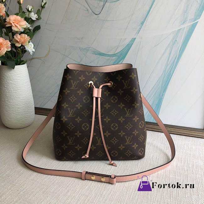 LOUIS VUITTON Monogram Canvas Calfskin Bag 26cm  - 1