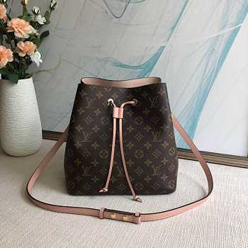 LOUIS VUITTON Monogram Canvas Calfskin Bag 26cm 