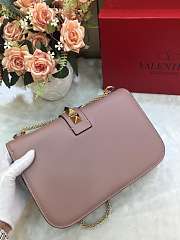 Valentino CHAIN CROSS BODY BAG Pink - 6