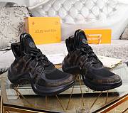 Louis Vuitton men's and women's models Black - 5