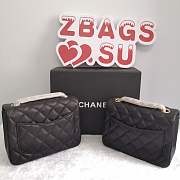 Chanel Chanel 17CM Mini Flap Bag Lambskin Leather With Gold&Silver Hardware  - 3