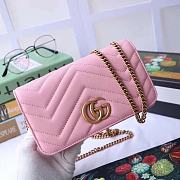 Gucci GG Tote Pink 2593 18cm - 2