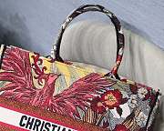 Dior Colored Jacquard Canvas Handbag 04 - 6