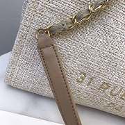 Chanel Cowboy Shopping Bag Beige - 6