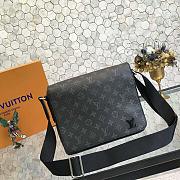 New men's one-shoulder bag M44000 25cm - 1