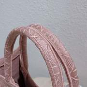 Dior Small BOOK TOTE 2020ss Pink  - 6
