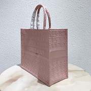 Dior Small BOOK TOTE 2020ss Pink  - 4
