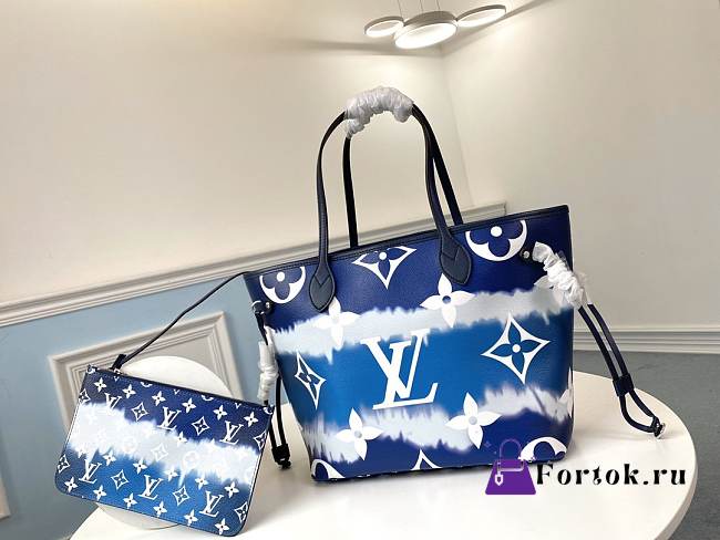 LOUIS VUITTON Neverfull MM Bag M45128 31cm - 1