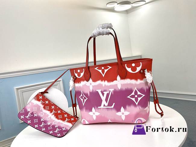 LOUIS VUITTON Neverfull MM Bag M45127 32cm  - 1