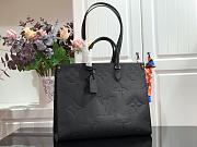 Louis Vuitton ONTHEGO Monogram Tote Black M44925 41cm - 1