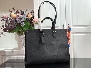 Louis Vuitton ONTHEGO Monogram Tote Black M44925 41cm