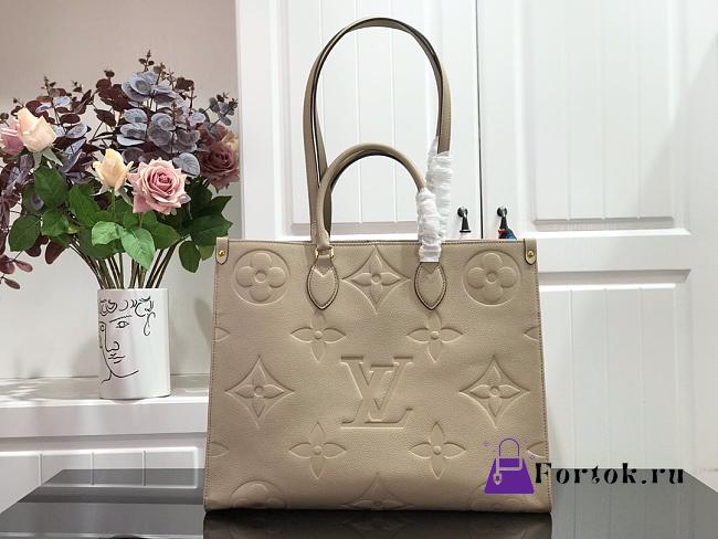 Louis Vuitton ONTHEGO Tote Beige M44576 41cm - 1