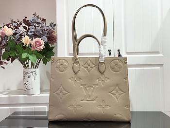 Louis Vuitton ONTHEGO Tote Beige M44576 41cm