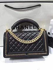 Chanel Leboy Bag Black 25cm - 2