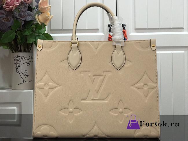 LOUIS VUITTON ONTHEGO Monogram Beige M44925X 34cm - 1