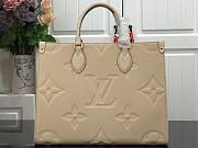 LOUIS VUITTON ONTHEGO Monogram Beige M44925X 34cm - 1