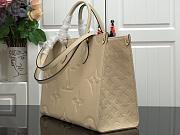 LOUIS VUITTON ONTHEGO Monogram Beige M44925X 34cm - 2