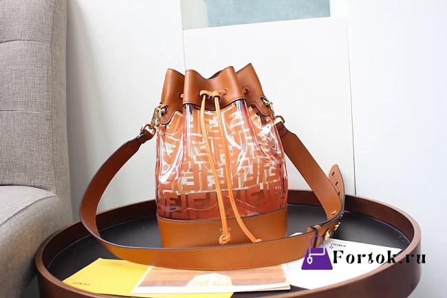Fendi Mon Tresor Bag Transparent Yellow 18cm - 1
