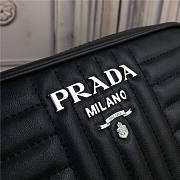 Prada diagramme leather cross-body bag #1bh083 - 3