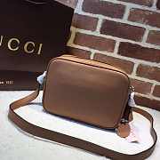 Gucci Soho Disco Leather Bag Z2389 Light Brown 21cm - 3