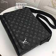 New men's one-shoulder bag 32cm - 5