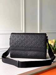 New men's one-shoulder bag Black - 1