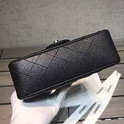 Chanel Caviar Lambskin Leather Flap Bag black 20cm - 3