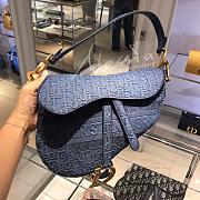 Dior Saddle Bag Original New Blue - 1